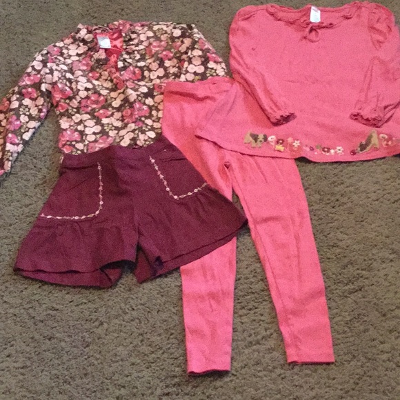 4 pc Gymboree Vintage “Primrose” line sz 5 Includes...